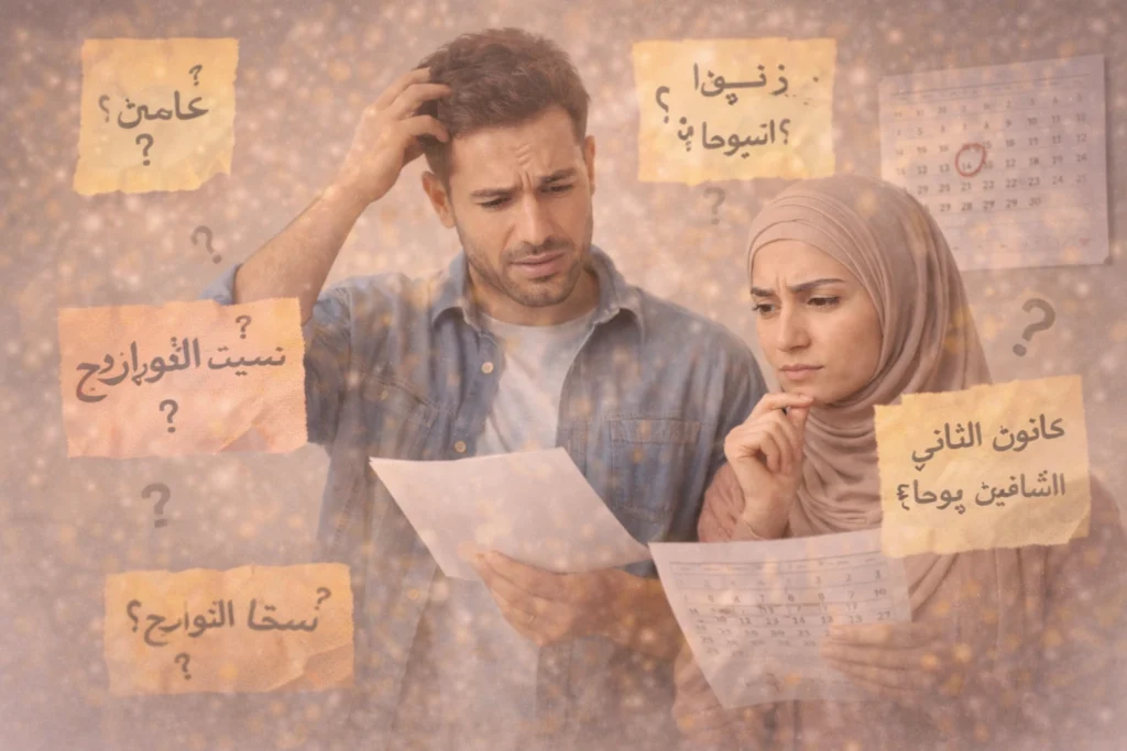 الأخطاء الشائعة التي يقع فيها الآباء عند حساب العمر يدويًا